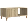 vidaXL Konferenčný stolík Dub sonoma 90 x 50 x 40 cm Kompozitné drevo