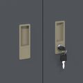 vidaXL Úložná skrinka Antracit 80 x 40 x 90 cm Oceľ