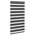 vidaXL Zebra roleta čierna 70x150 cm šírka látky 65,9 cm polyester