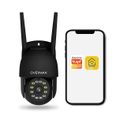 IP kamera otočná OVERMAX CAMSPOT 4.95, MicroSD, 60m, H.265, čierna IP kamera otočná OVERMAX CAMSPOT 4.95, MicroSD, 60m, H.265, čierna