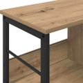 vidaXL Regál na knihy 2 úrovní 82 x 32 x 47 cm Kompozitné drevo