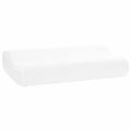 vidaXL Spací vankúš 50 x 30 x 10,5 cm Stredný Pamäťová pena Biela