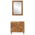vidaXL Set kabinetov do kúpeľne 2 ks 62 x 33 x 58 cm