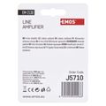 EMOS EM-2130 zosilovač signálu DVB-T2 30 dB