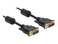 Kábel DVI - DVI-D (M) do DVI-D (M) - 2 m - čierna