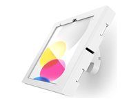 Montážna sada (kryt, výklopné uchytenie na stenu) - odkrytá predná/zadná kamera a senzory - pre tablet - hliník - biela - veľkosť obrazovky: 10.9" - pre Apple 10.9-inch iPad Wi-Fi + Cellular; 10.9-inch iPad Air Wi-Fi, Wi-Fi + Cellular