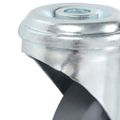 vidaXL Otočné kolieska s otvorom na skrutku 4 ks, 75 mm