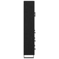vidaXL Highboard 2 ks Čierny dub 69,5 x 34 x 180 cm