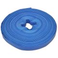 vidaXL Plochá hadica 50 m, 1", PVC, na vodu