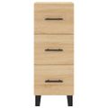 vidaXL Vysoká skrinka dub sonoma 34,5x34x180 cm spracované drevo