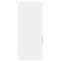 vidaXL Servírovacia skriňa Biela 98,5 x 33 x 80 cm Kompozitné drevo