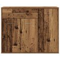 VidaXL Príborník Old Wood 88x30x70 cm Engineered Wood