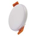 LED panel VIXXO 75mm, kruhový vstavaný biely, 6W neut. biela, IP65