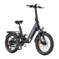 Elektrický bicykel ENGWE L20 3.0 BOOST 250 W s 20-palcovými kolesami (čierny)
