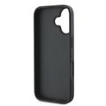 Puzdro Guess pre iPhone 16 6,1" GUHCP16SG4GLGR sivé pevné puzdro 4G spodný pruh