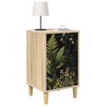 vidaXL Nočný stolík RHENEN 2 ks Dub sonoma 36 x 33 x 60 cm