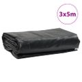 vidaXL Celta antracitová 3x5 m 650 g/m²