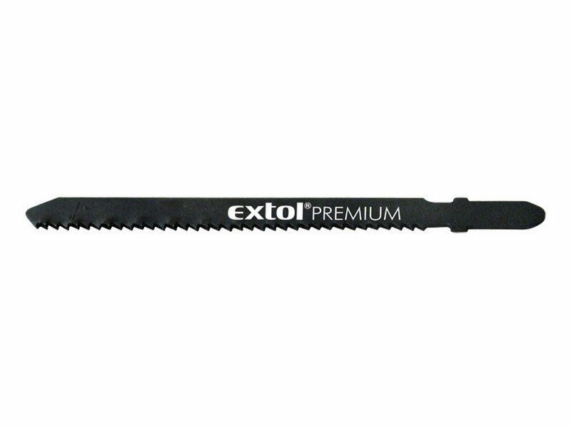 Plátky do přímočaré pily 5ks, 75x2,5mm, úchyt BOSCH, Bi-metal EXTOL-PREMIUM