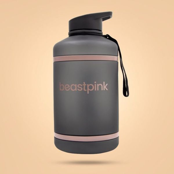 Fľaša Hyper Hydrator 2,2 l Grey - BeastPink