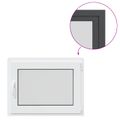 vidaXL Otočné a sklopné okno do suterénu RISOR 60 x 100 cm PVC a sklo