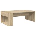 vidaXL Konferenčný stolík Sonoma dub 95 x 50 x 34 cm Kompozitné drevo