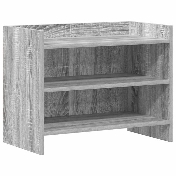 vidaXL TV skrinka 60 x 33 x 47 cm Sivý Sonoma Kompozitné drevo