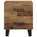 vidaXL Nočný stolík Staré drevo 40 x 35 x 47,5 cm Kompozitné drevo