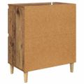 vidaXL Komody 2 ks Staré drevo 60 x 35 x 70 cm Kompozitné drevo