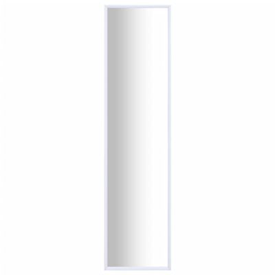 vidaXL Zrkadlo biele 140x40 cm