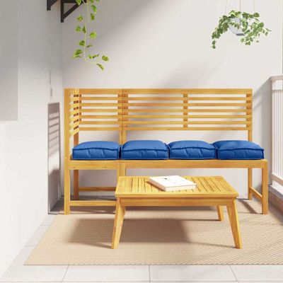 vidaXL Podložka 4 pcs Královská modrá 40 x 40 x 8 cm Oxfordská látka