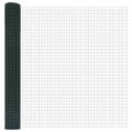 vidaXL Zvarený drôtený plot 5000 x 100 cm Zelená