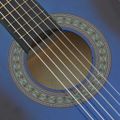 vidaXL 8-dielna klasická gitarová sada pre začiatočníkov modrá 3/4 36"