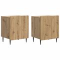 vidaXL Nočný stolík 2 ks Dub artisan 43 x 34,5 x 52 cm