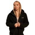 Dámska bunda Hoodie Bliss Black - BeastPink, veľkosť XS, veľkosť oblečenia XS