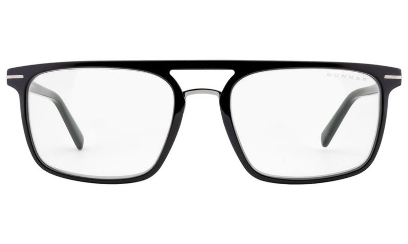 GUNNAR kancelárske/herdné okuliare BARTON ONYX číre sklá BLF 35 GUNNAR focus