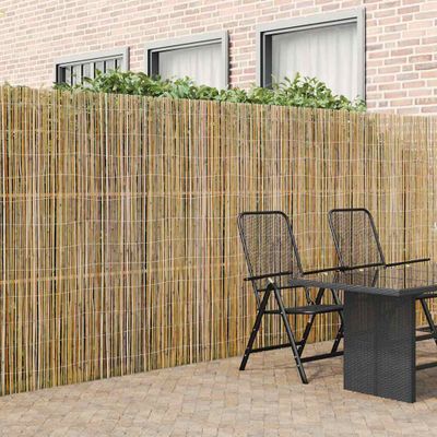 vidaXL Bambusový plot 300 x 180 cm Bambus Prírodná