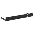 vidaXL Plávajúca nástenná polica dubová a biela 50x23,5x3,8 cm MDF