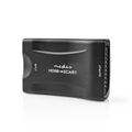 Nedis VCON3461BK - HDMI™ Převodník | Vstup HDMI ™ | SCART Zásuvka | 1cestný | 1080p | 1.2 Gbps | ABS | Černá Prevodník, HDMI vstup na SCART výstup, USB napájení, cerný