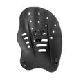 Plavecké pádla AquaFlow Black - GymBeam, veľkosť S