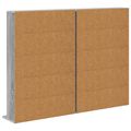 vidaXL CD Skrinka 2 ks Sivý Sonoma 65 x 23,5 x 97,5 cm