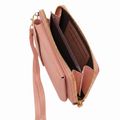 Phone bag with wallet function (18*11*5cm) pink