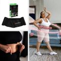 Sada ružovej masážnej Hula Hoop so závažím HMS HHW11 a zoštíhľujúceho bedrového pásu HMS BR163 PLUS SIZE