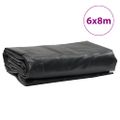 vidaXL Celta antracitová 6x8 m 650 g/m²
