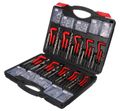 Sada na opravu závitů MECHANIC THREAD SET 261, M5 - M12, 1/4UNC-1/2UNC, 261ks SIXTOL