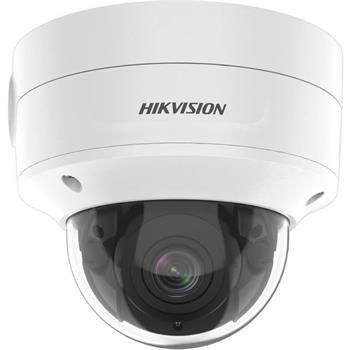 Hikvision 2MPix IP kamera AcuSense v dome, IR 40 m, Audio, Alarm, IK10