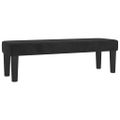 vidaXL Posteľný rám boxspring s matracom čierny 140x200 cm zamat