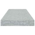 vidaXL Plávajúce nástenné police 4 ks, betónovosivé 60x23,5x3,8 cm MDF