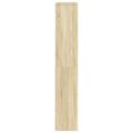vidaXL Deliaca stena dub sonoma 100x33x187,5 cm kompozitné drevo
