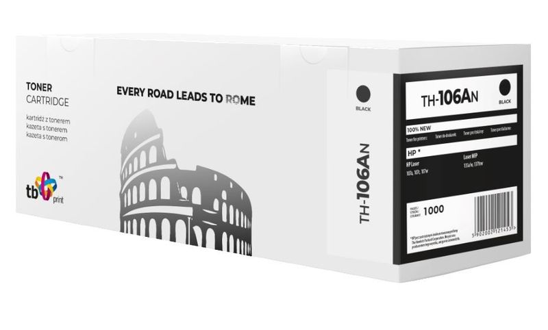 Toner TB kompat. s HP 106A, čierna, NEW