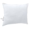 vidaXL Vankúš 2 ks 70 x 60 x 20 cm Polyester Biela